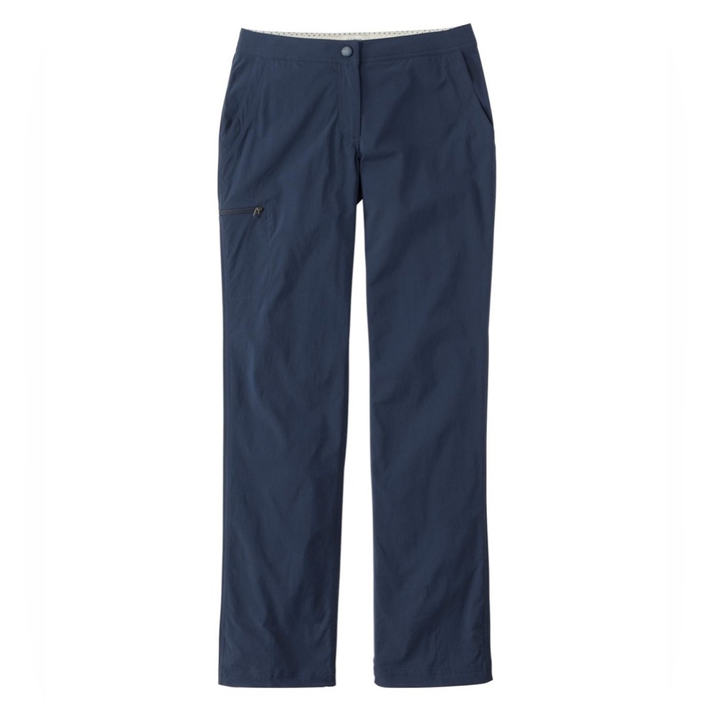 LL Bean Women's Water-Repellent Comfort Trail Pants Straight-Leg Size 20W